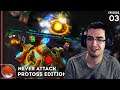 CannotRush vs CannonRush 😱Never Attack to GM PROTOSS Edition #3