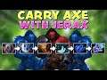 CARRY AXE WITH JERAX (party q)