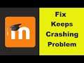 Fix "Moodle" App Keeps Crashing Problem Android & Ios - Moodle App Crash Issue