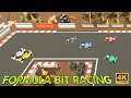 Formula Bit Racing Gameplay ( Retro Racer ) PC Steam 4K