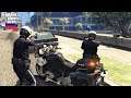 GTA 5 Roleplay #399 Los Santos Police Motorcycle Cops Shot At On Traffic Stop - KUFFS FiveM