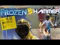 Hammer VS Frozen Elsa Hasbro Doll - Elsa Is Hot! Literally! - Another $6.66 Figure