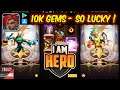 How many Legendary we get with 10K GEMS ? I Am Hero AFK Tactical Teamfight Idle RPG - Z1CKP Gaming