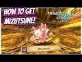HOW TO FIND, DEFEAT AND GET THE MIZUTSUNE IN MONSTER HUNTER STORIES 2!!