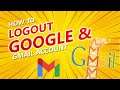 How to Logout Your Gmail Account | Remove Google Account From All Devices | Rickshaw Driver.