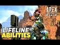 HOW TO USE LIFELINE IN APEX LEGENDS MOBILE IN HINDI || APEX LEGENDS MOBILE ABILITY GUIDE