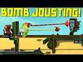 Jousting With Explosive Tipped Lances Is The Best Bad Idea! - Scrap Mechanic Multiplayer Monday