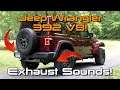 Listen To The Sweet Sounds Of The 470 HP Jeep Wrangler 392's V8!