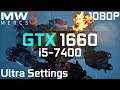 MechWarrior 5: Mercenaries GTX 1660 + i5-7400 | Ultra Settings | 1080p