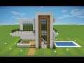 Minecraft Tutorial - Como fazer uma Pequena Casa Moderna
