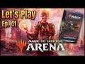 MTG ARENA Let's Play in 2021 | Episode 41 | Brand New Account | AFR Quick Draft