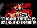 Red Dead Redemption 2 PC Trailer/ Recommended Specs Analysis!