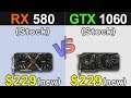 RX 580 Vs. GTX 1060 | 1080p and 1440p | New Games Benchmarks