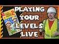Super Mario Maker 2 - Playing YOUR Levels - LIVE!