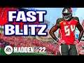 THE FASTEST BLITZ IN MADDEN 22! NO CHANCE TO PASS! TIPS