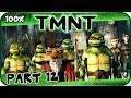 TMNT (2007 Movie Game) Walkthrough Part 12 - 100% (X360, PC, PS2, Wii) Bite Me!