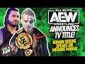 AEW Announces “TNT” Championship! Roman Reigns Comments On Missing Wrestlemania! News Brief