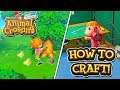 Animal Crossing New Horizons - HOW TO CRAFT! (Crafting Explained)