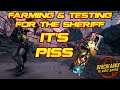 Borderlands 3 Farming and Testing for the Sheriff: It's Piss Grenade