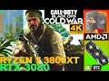 Call of Duty Black Ops Cold War 4K ULTRA Settings | RTX 3080 | Ryzen 7 3800XT BENCHMARK
