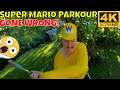 First Person Super Mario Parkour Goes Wrong (Wario + Waluigi Time!) 4K