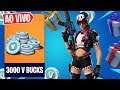 FORTNITE AO VIVO - PRESENTES GRÁTIS - BUNDLE DA POLICIAL NA LOJA DE HOJE?!