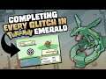 HOW EASILY CAN YOU GLITCH POKEMON EMERALD?