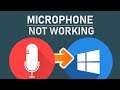 How To Fix Microphone Not Working on Windows 10
