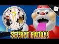 How to get the SECRET BADGE in ESCAPE SANTA OBBY | Roblox