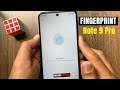 How to Set Fingerprint Lock in Redmi Note 9 Pro