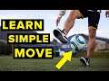 LEARN THE REVERSE TOE BOUNCE | Cool Football skills