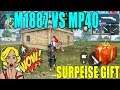 M1887 VS MP40 | FREE FIRE FUNNY RANKED GAME PLAY | SURPRISE GIFT | RANKED TIPS AND TRICKS | TGZ