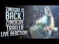 MHWI | ZINOGRE IS BACK ! Zinogre Trailer Reaction (Estratto Live)
