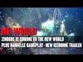 MONSTER HUNTER WORLD - ZINOGRE IS COMING TO THE NEW WORLD PLUS NAMIELLE GAMEPLAY!!
