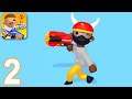 NERF EPIC PRANKS! - Walkthrough Gameplay Part 2 - LEVELS 21-40 (iOS Android)