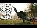 NEW DINOS, NEW MAPS | PATH OF TITANS [GAMEPLAY]