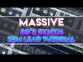 NI MASSIVE - 80's SYNTH EDM LEAD - How To Tutorial