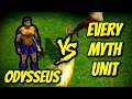 ODYSSEUS (Hero) vs EVERY MYTH UNIT | Age of Mythology
