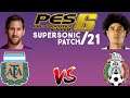 Pes 6 PC Supersonic Patch 2020/2021 Argentina Vs Mexico + Link Del Juego