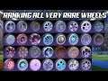 Ranking All Very Rare Wheels - Rocket League
