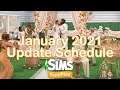 The Sims Freeplay Rustic Wedding January 2021 Update Schedule
