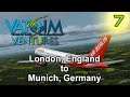 VATSIM Ventures 07 || London, England (EGKK) to Munich, Germany (EDDM) || P3D || World Tour!