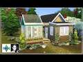 🏡 I gave this wooden tiny home a small greenhouse | The Sims 4 | Speed Build |