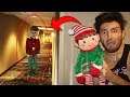 DONT BUY A HAUNTED ELF TOY OFF THE DARK WEB OR ELF.EXE WILL APPEAR | CREEPY GIANT ELF IS IN MY HOUSE