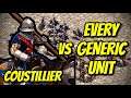 ELITE COUSTILLIER vs EVERY GENERIC UNIT | AoE II: Definitive Edition
