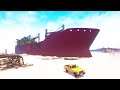 FIRST LOOK - BREAKING MASSIVE CARGO SHIPS in Ship Breaking Sim | Ship Graveyard Simulator Gameplay