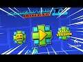 Geometry Dash Nostalgia (ALL LEVELS 1-3 + ALL COINS) | Geometry Dash Fangame