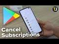 How to Cancel a Subscription in Google Play