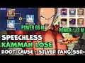 🔥🔥 Kamman Silver Fang SSR+ BP 113 Million vs Gale Wind & Child Emperor - One Punch Man The Strongest