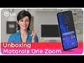 Motorola One Zoom: quatro câmeras incríveis em um só aparelho! O que mudou? | Unboxing
